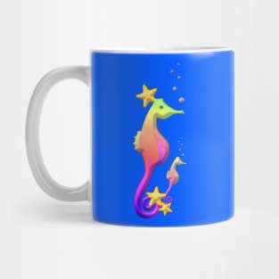 3D Sea Horse Mug